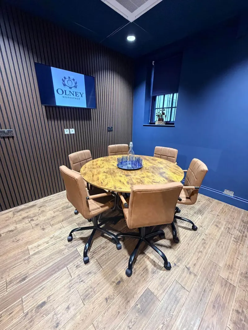 Inside the meeting room