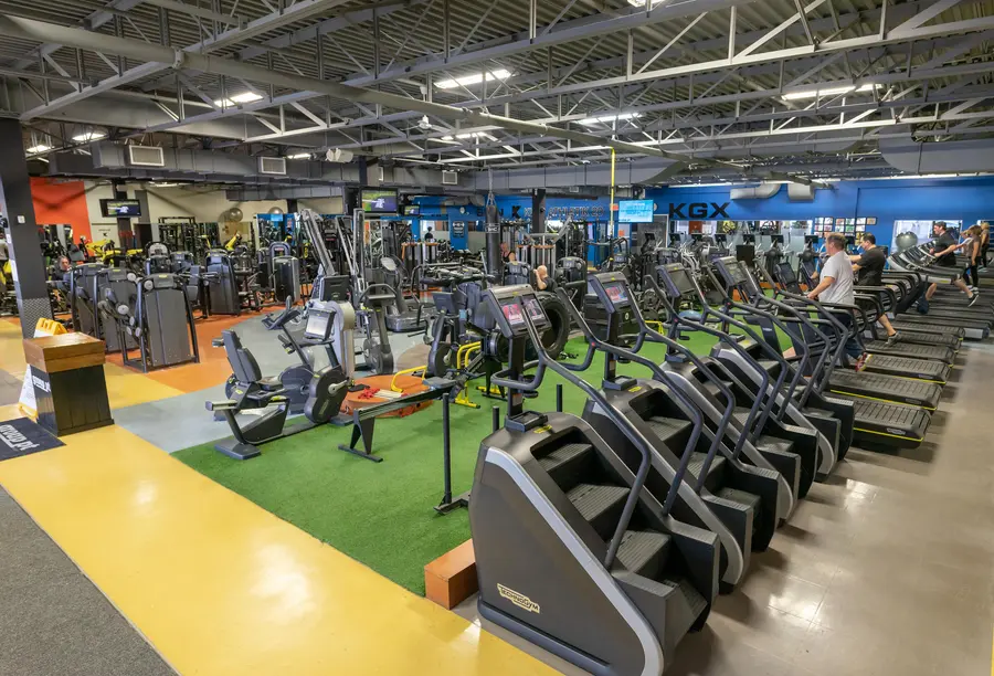 The main training floor at Klub 20