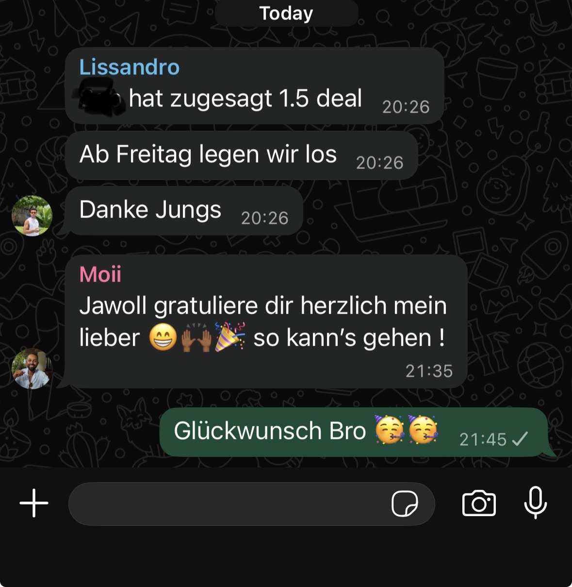Erfolg aus der Community