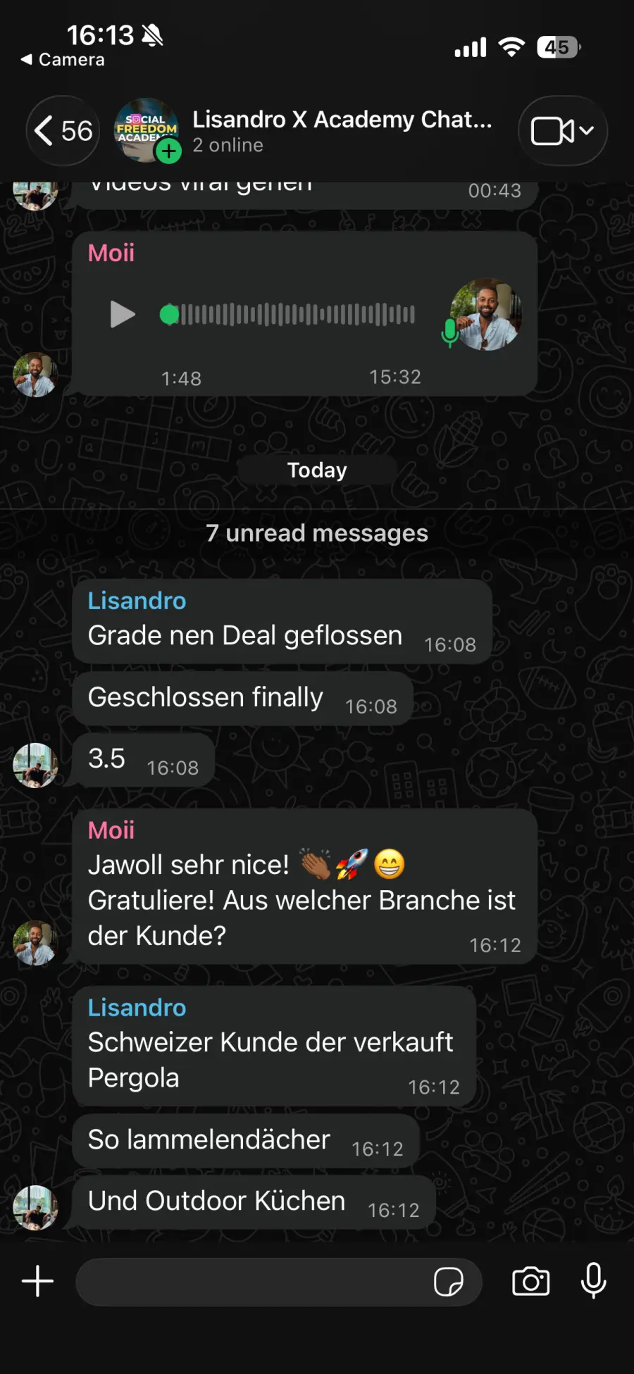 Erfolg aus der Community