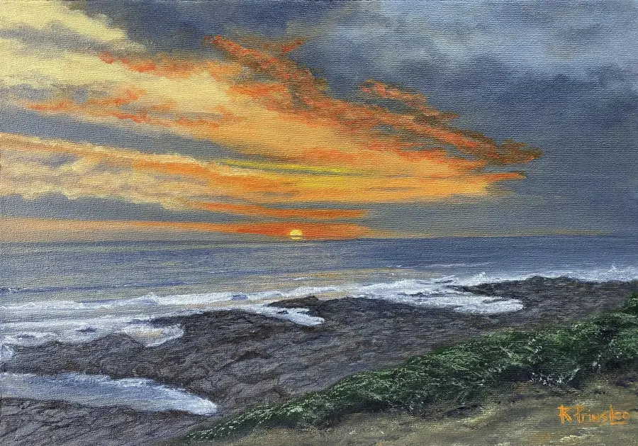 Recent landscape artwork by Riaan Prinsloo