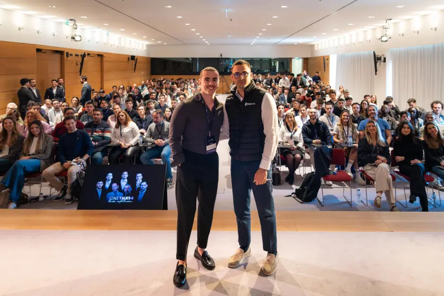 Publio Silva e Pietro Zancuoghi, fundadores da Scale Labs