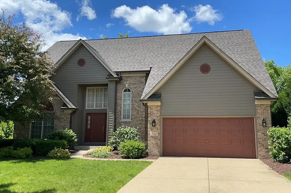 Timber Bark James Hardie siding in South Barrington, IL