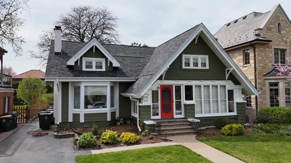 Northwind Exteriors home transformation with roofing and siding