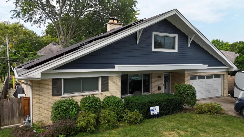 Deep Ocean James Hardie siding in Park Ridge, IL