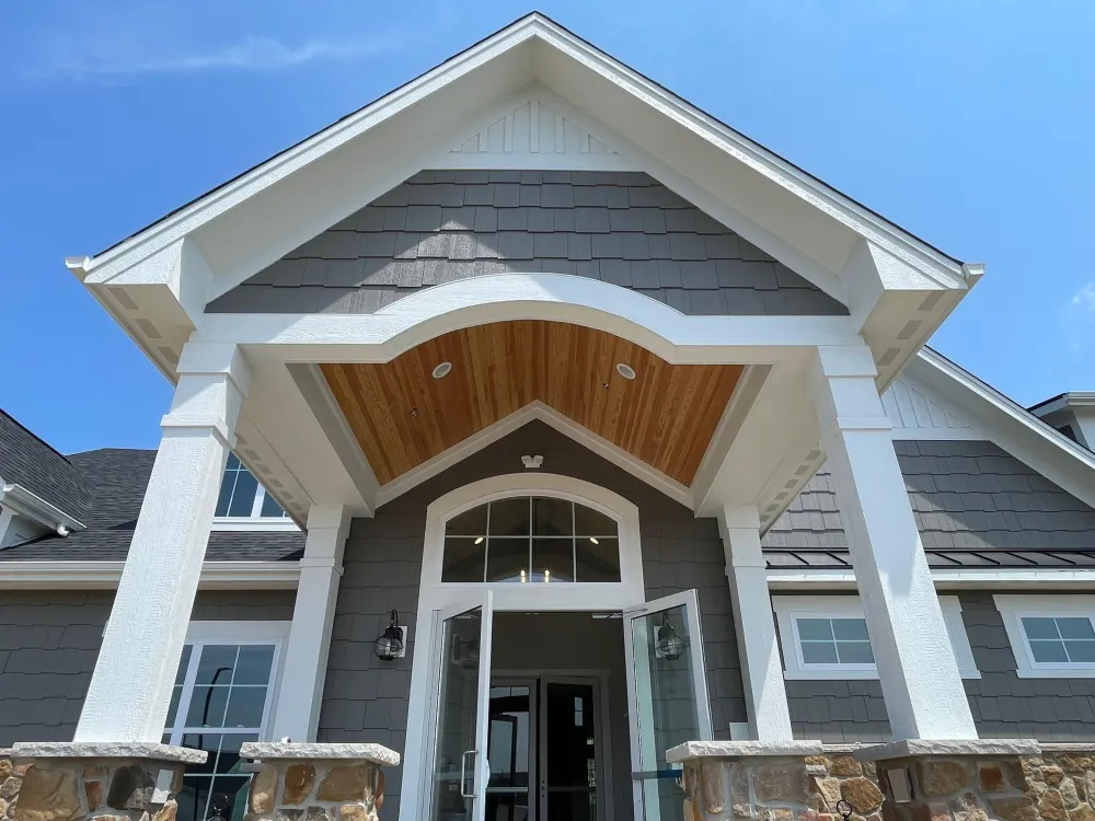 Northwind Exteriors exterior detail work on new construction project