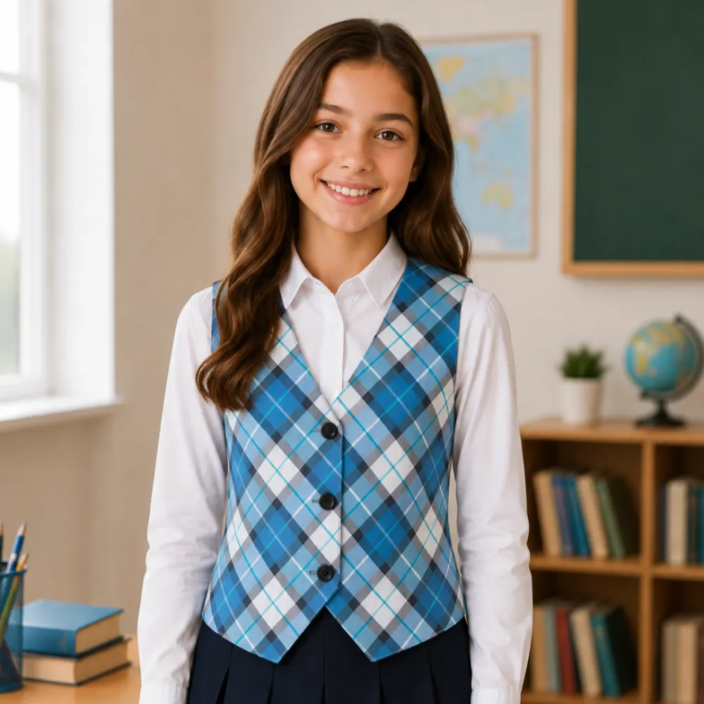 Set uniformă Vestă + Fustă