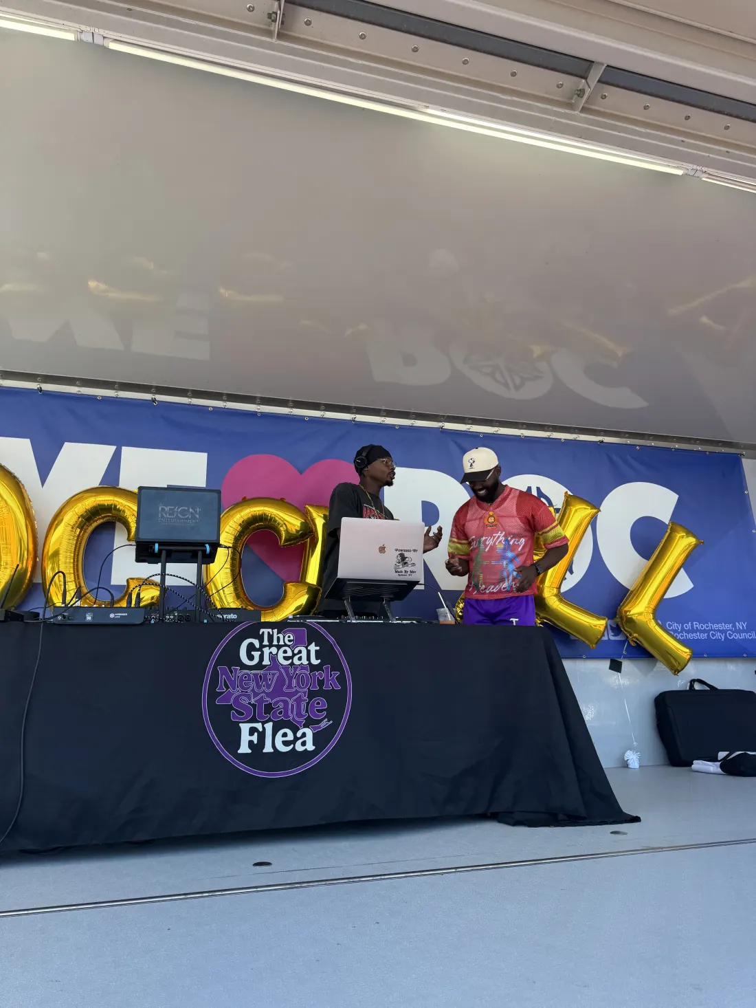 DJs bringing music and energy to the Great NYS Flea