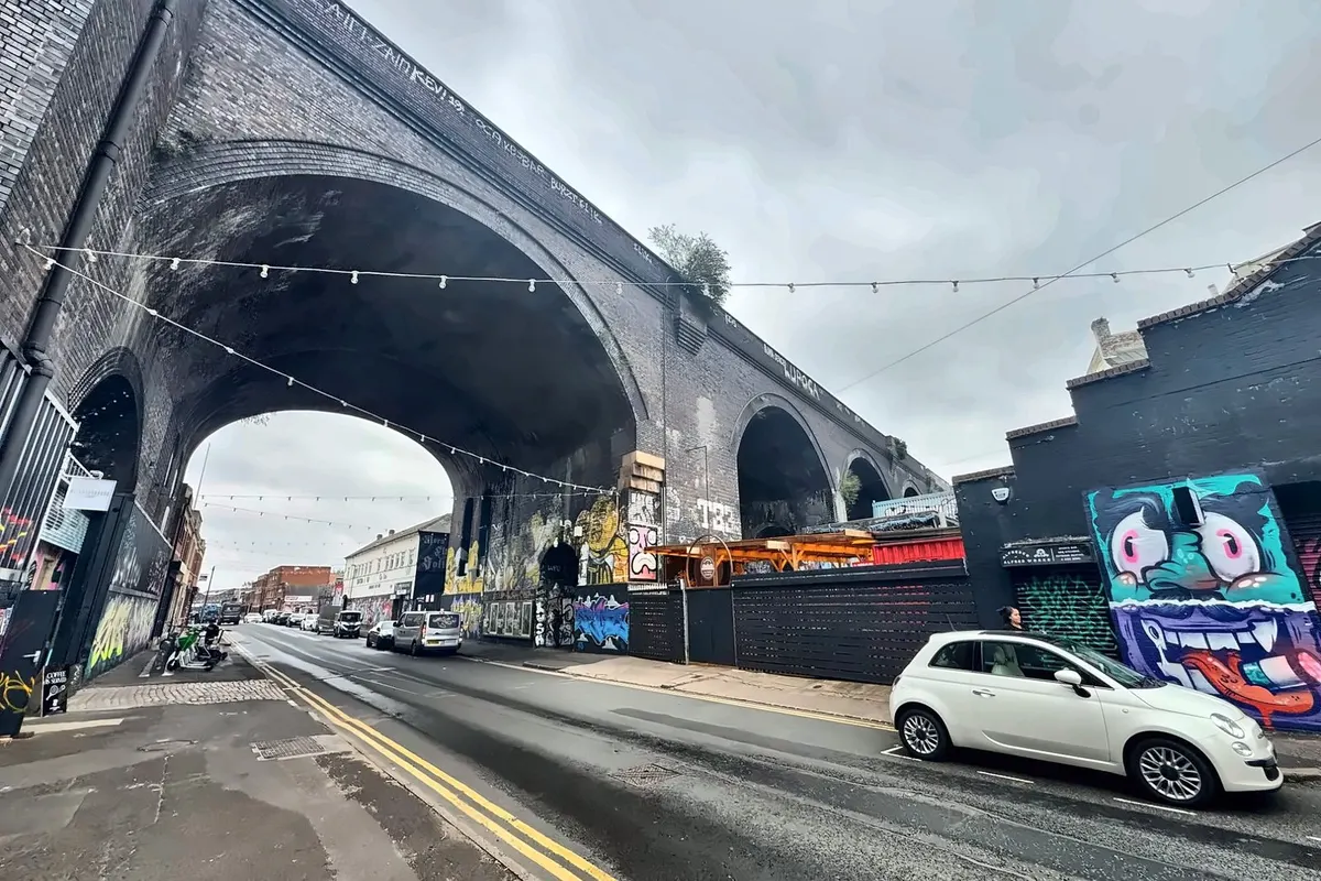 Alfresco Works under the Digbeth railway arches, Birmingham