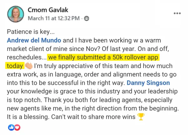 Success story