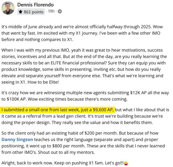 Success story