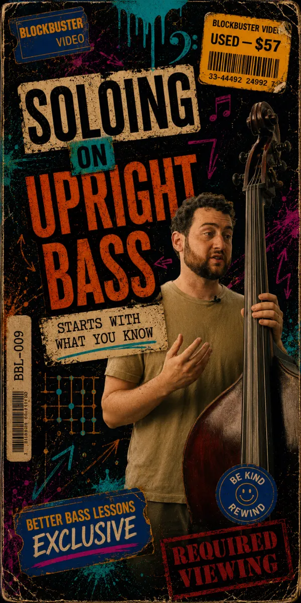 Jazz Soloing on Upright Bass: From the Beginning, course cover