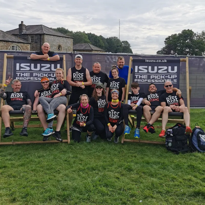RISE Driffield team together after Tough Mudder