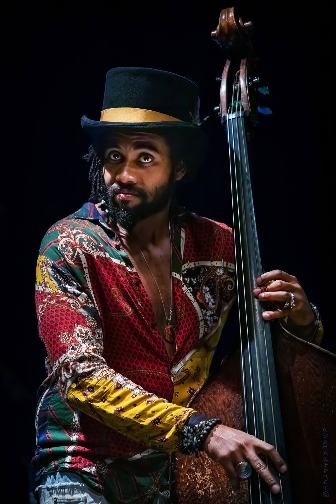 Russell Hall, guest instructor; NYC jazz bassist (Wynton Marsalis, Roy Hargrove, Nicholas Payton, Barry Harris)
