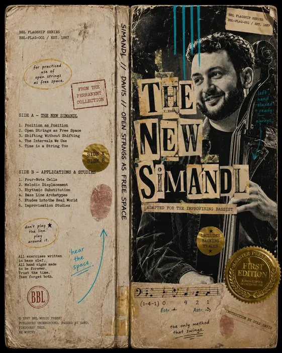 The New Simandl, the modern method for upright bass by Cole Davis