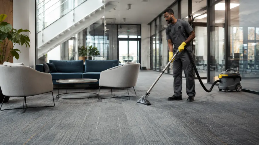 Commercial carpet cleaning