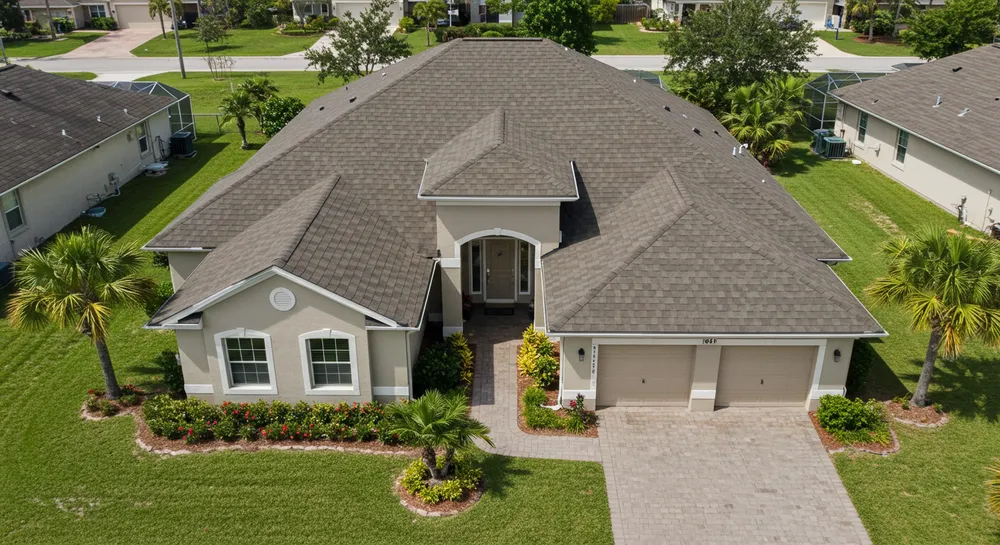 Completed Logams Roofing project