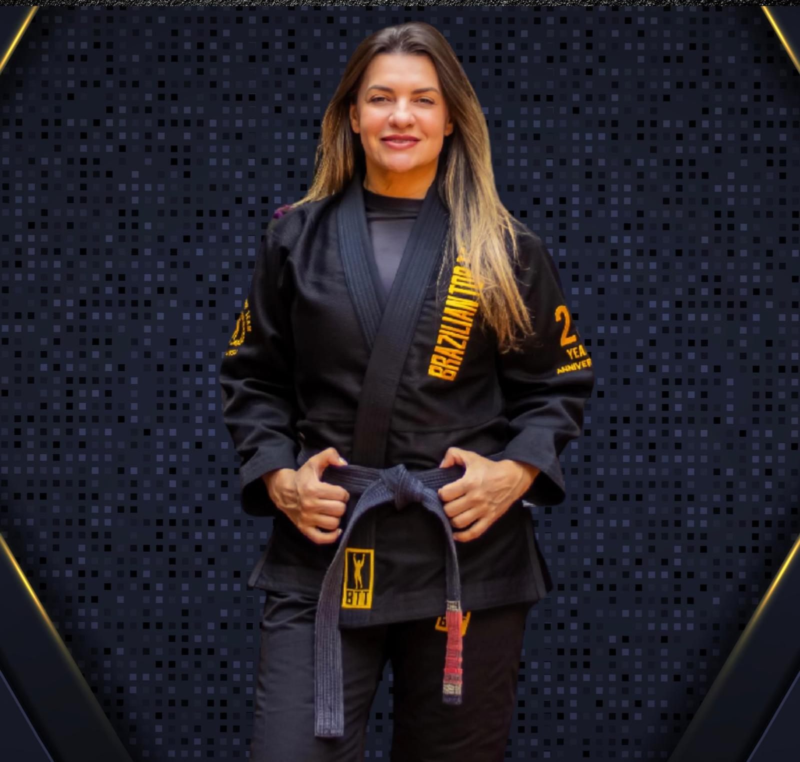 Prof. Denise Gamonal, Brazilian Jiu-Jitsu black belt