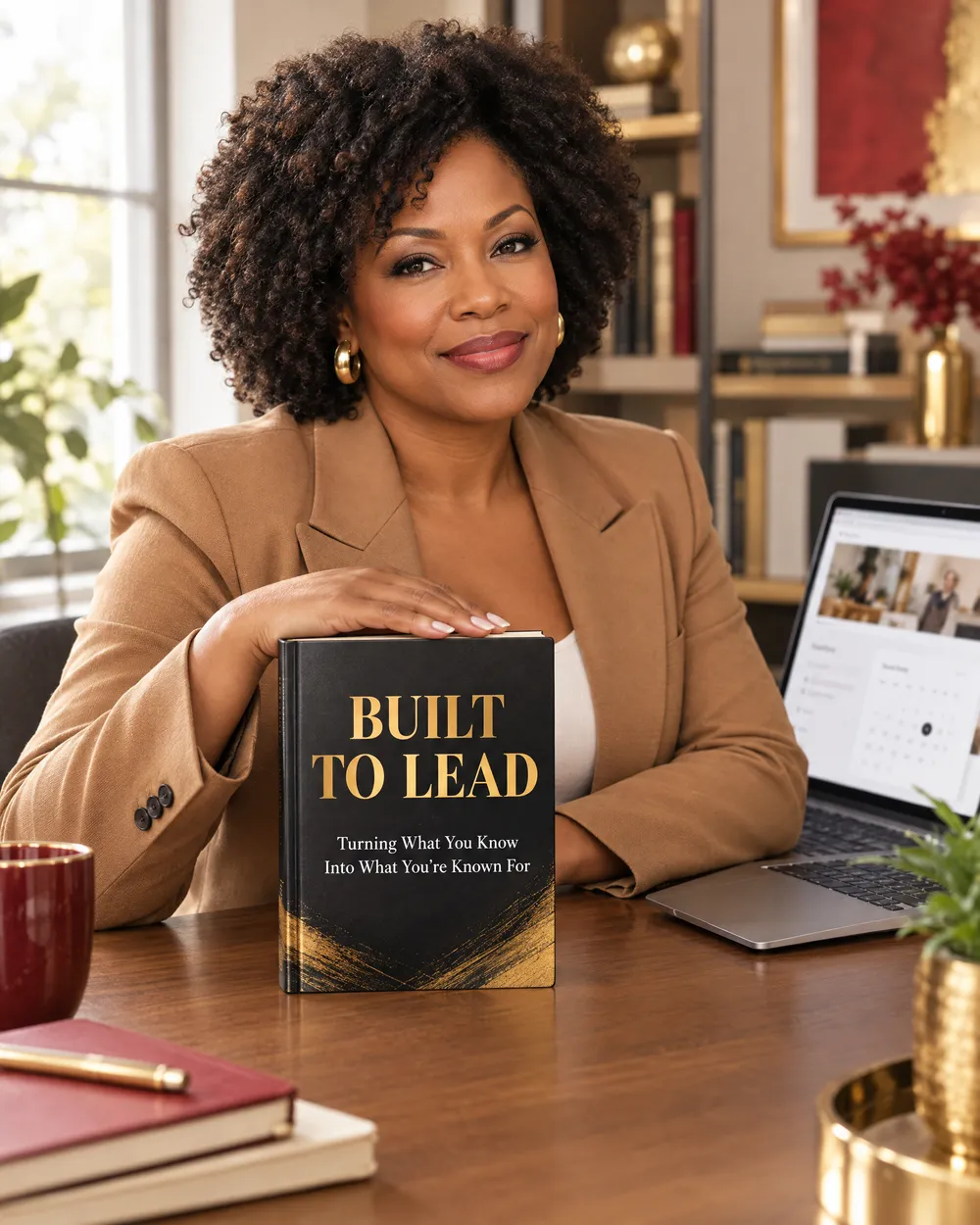 Built to Lead, a business book created through the Authority Build