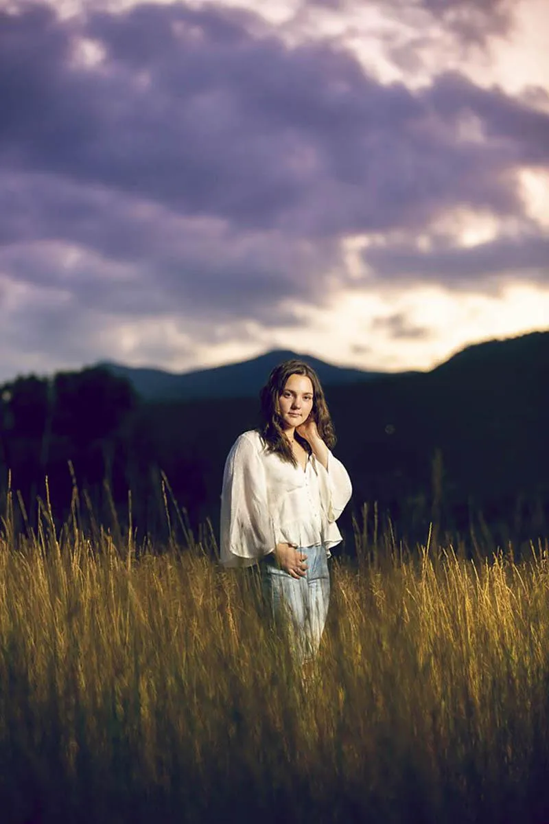 High school senior portrait