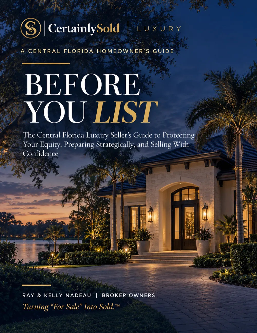 Before You List — Central Florida Luxury Seller Guide cover