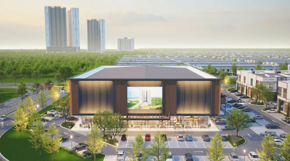 Riveria Garden clubhouse facilities — artist impression