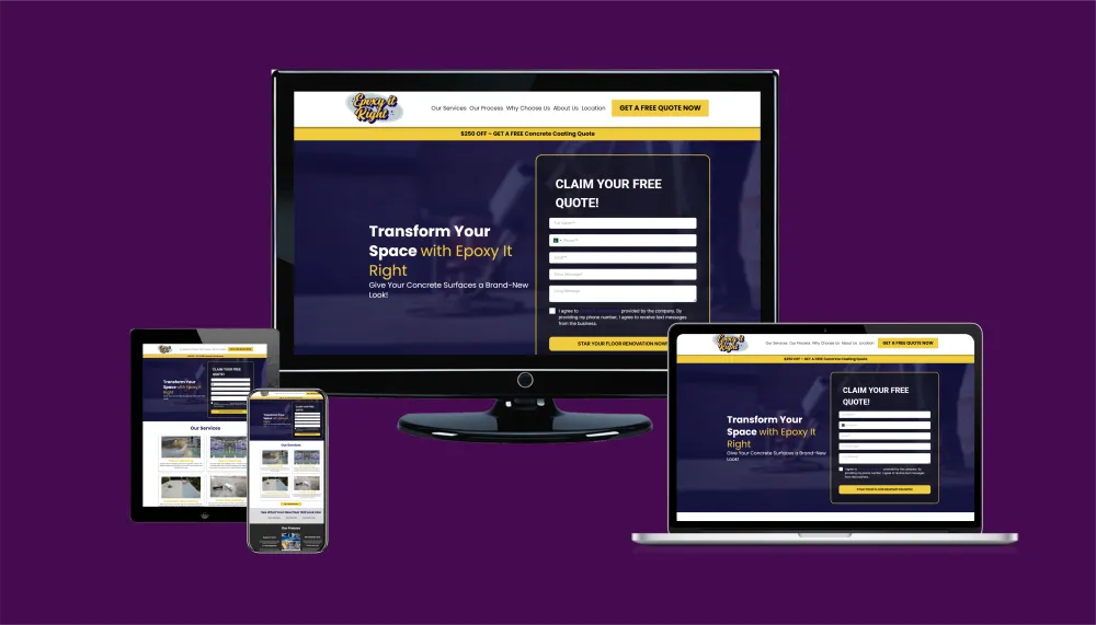 PageBridge Contractor Website Showcase