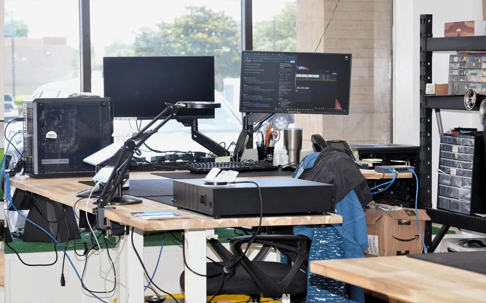 Business workstations set up by Tech Solution, Gulf Shores AL