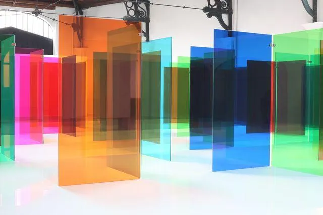 Precision cut acrylic sheet material
