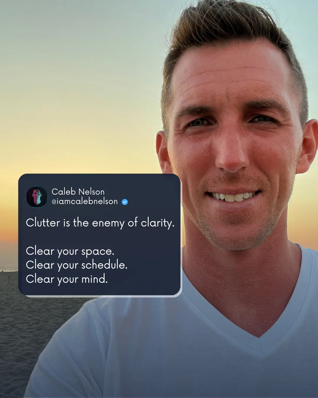 Caleb Nelson’s original artwork: Clutter is the enemy of clarity