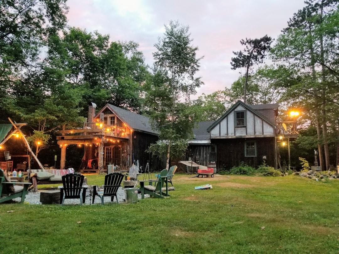 Home and yard after a Next Level Junk Removal job