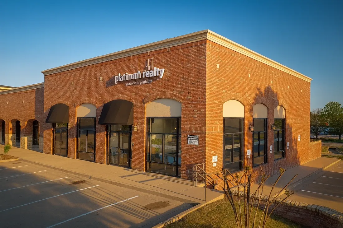 Oficina de Platinum Realty en Tulsa por fuera