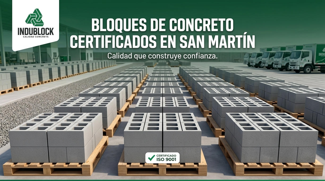 ¿Dónde comprar bloques de concreto certificados en San Martín?