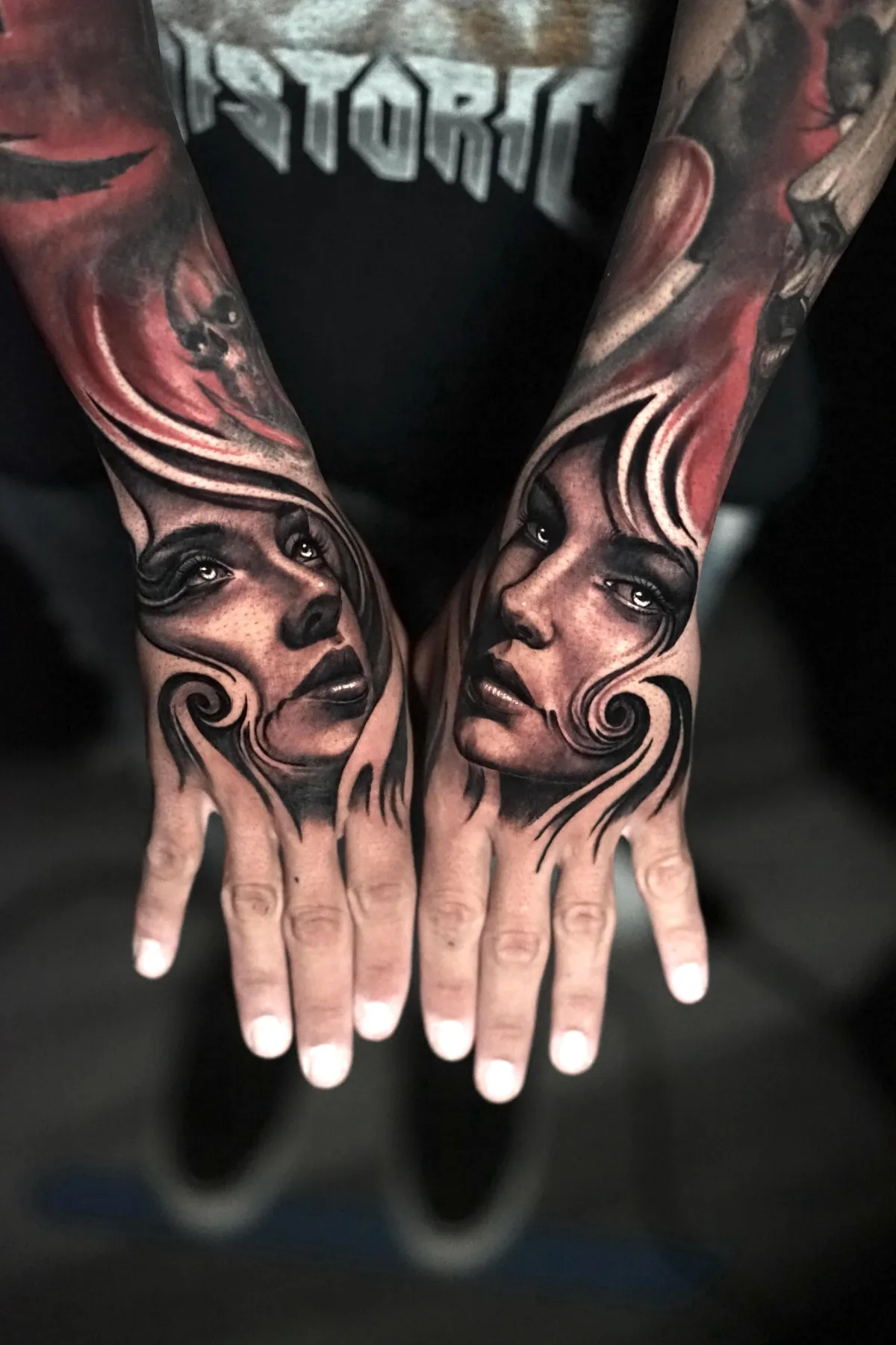Black and gray tattoo work by James Strickland in Missoula Montana