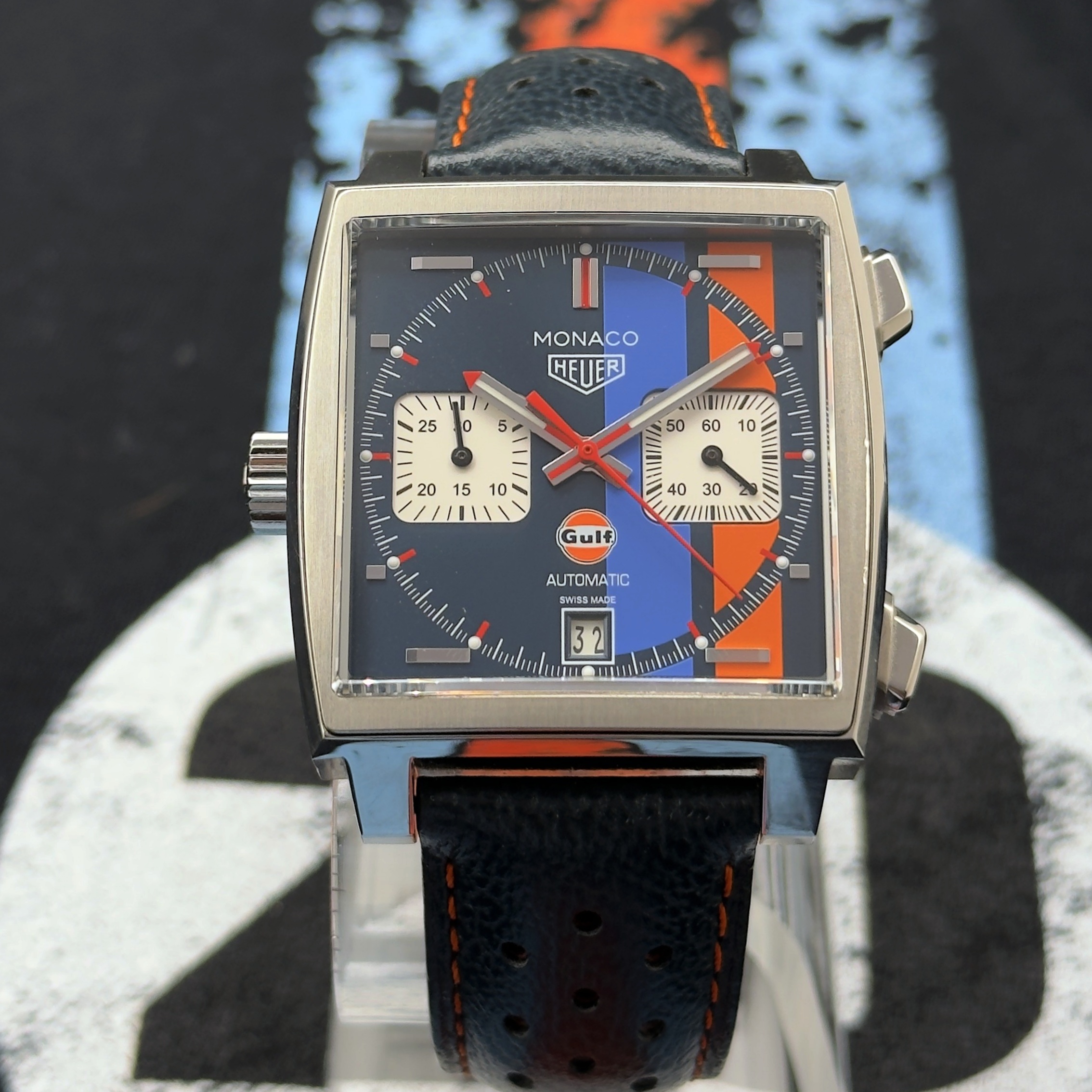TAG Heuer Monaco Gulf Steve McQueen