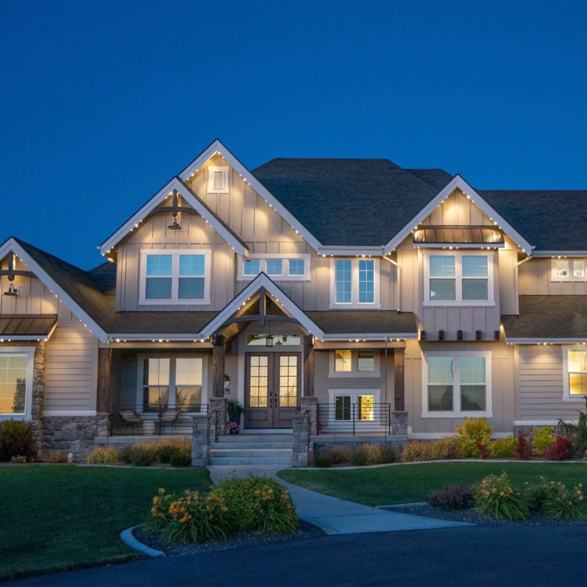 Durable permanent LED lighting