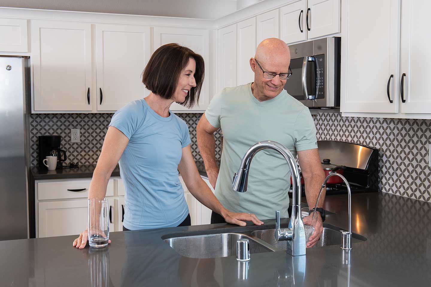 Kitchen with Multipure point-of-use filtration