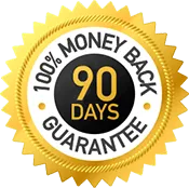 Bridport Health 90-day money-back guarantee badge