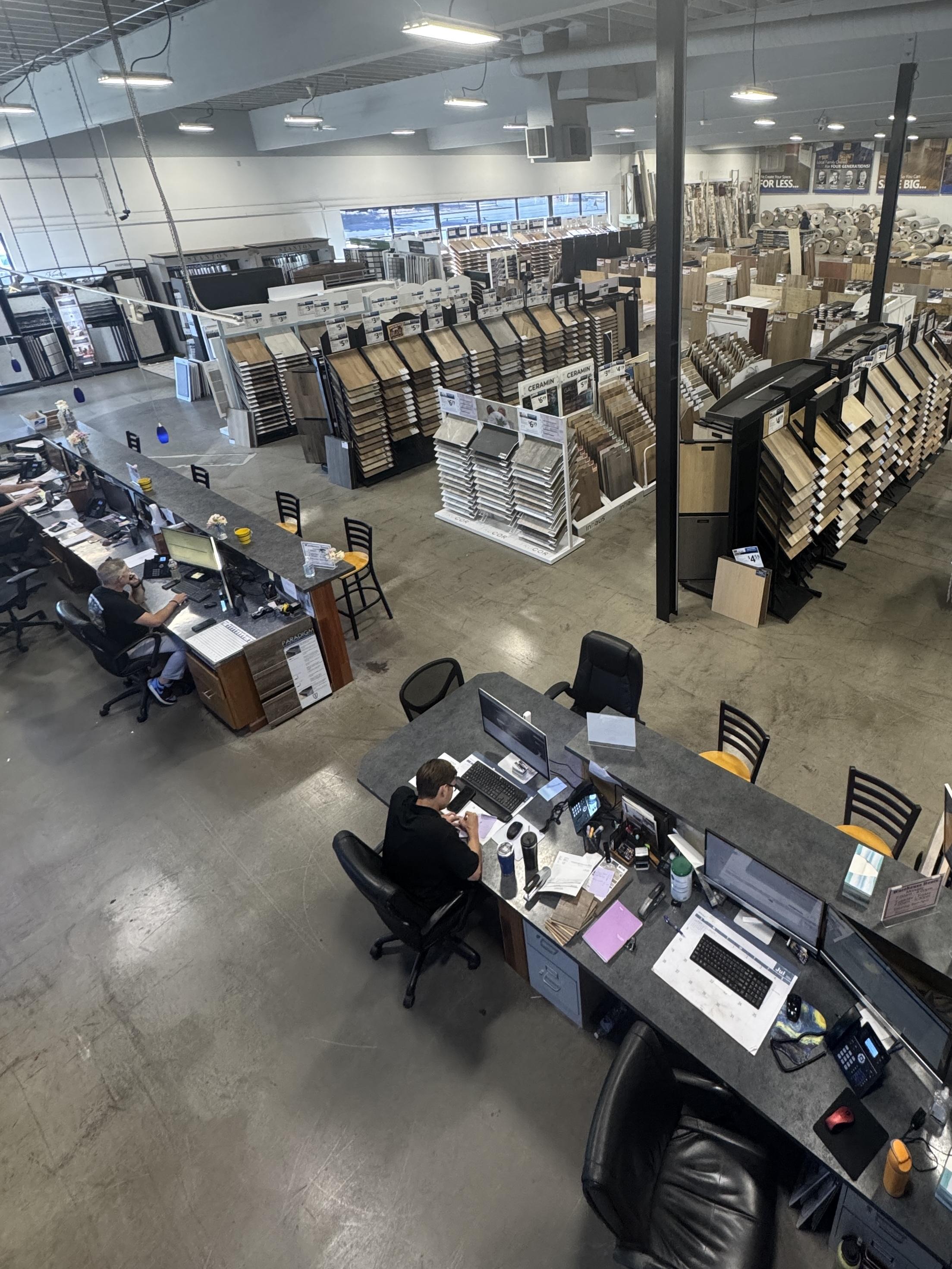 Floor Trader Tacoma showroom
