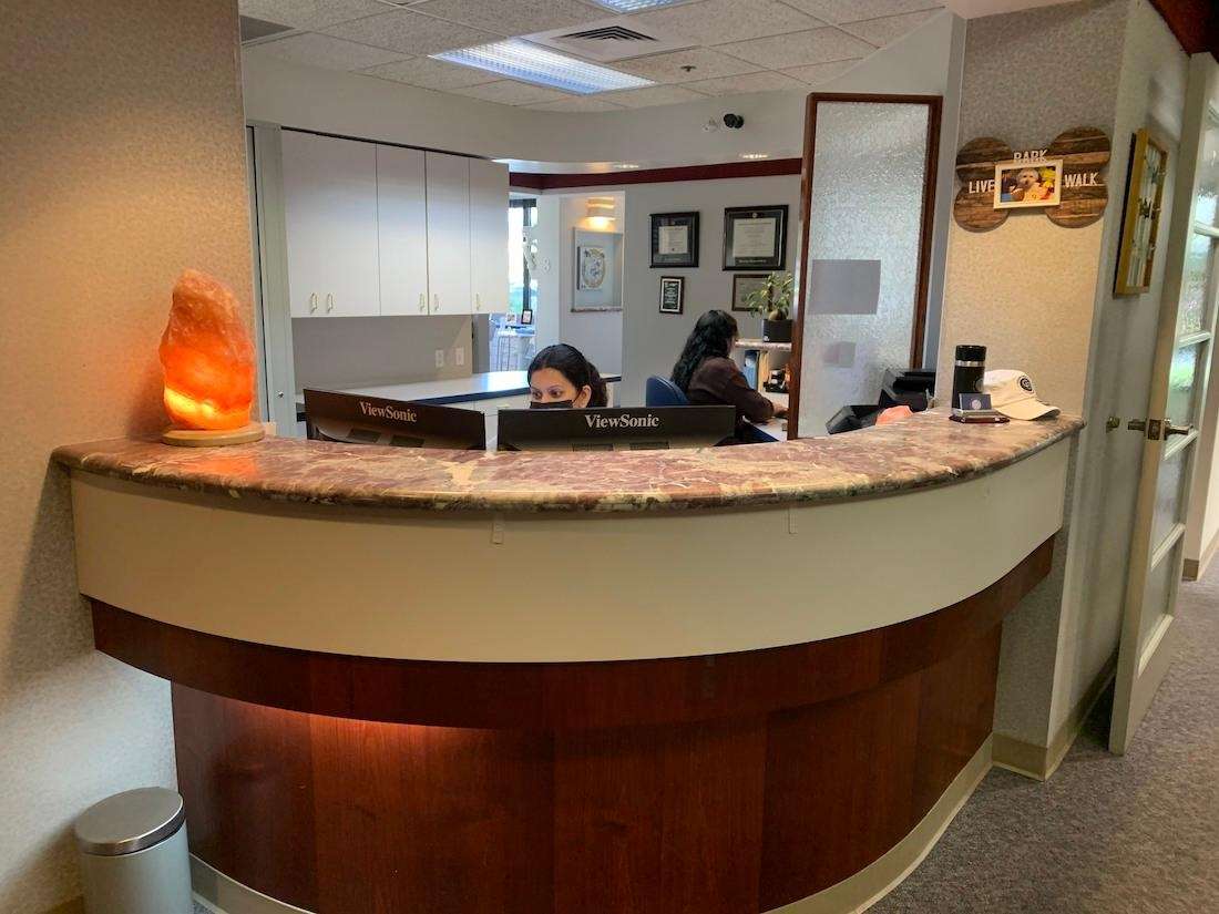 Chan Dental reception area
