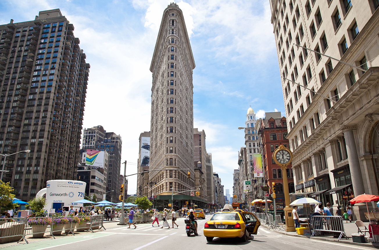Flatiron District streetscape