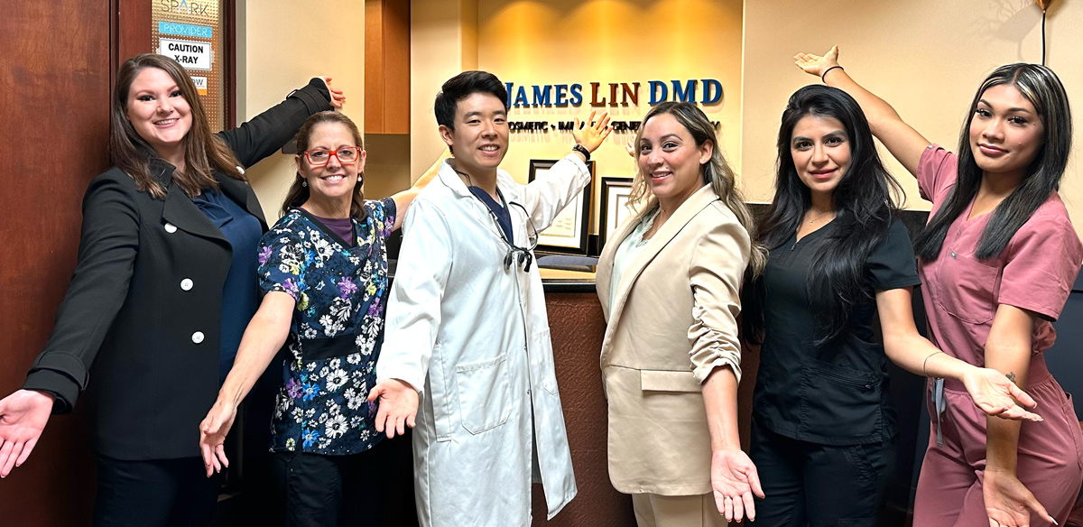 Dr. James Lin with team members