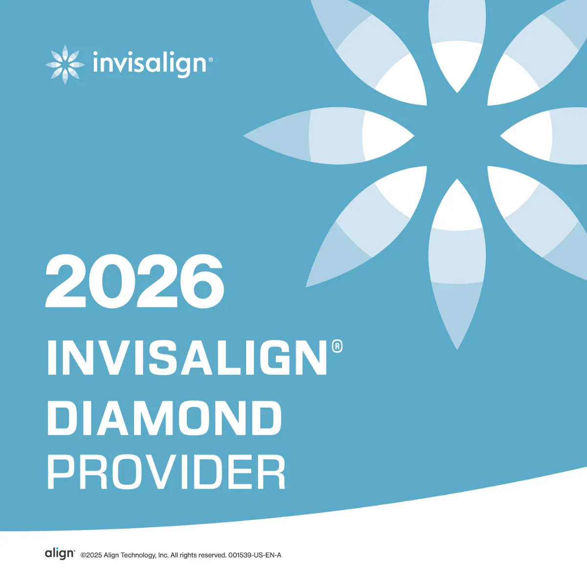 2026 Invisalign Diamond Provider badge