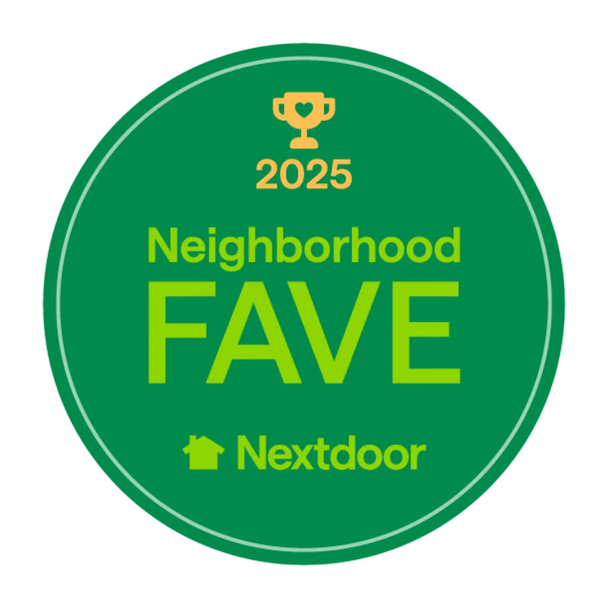 2025 Nextdoor Neighborhood Fave Award for The Better Biscuit