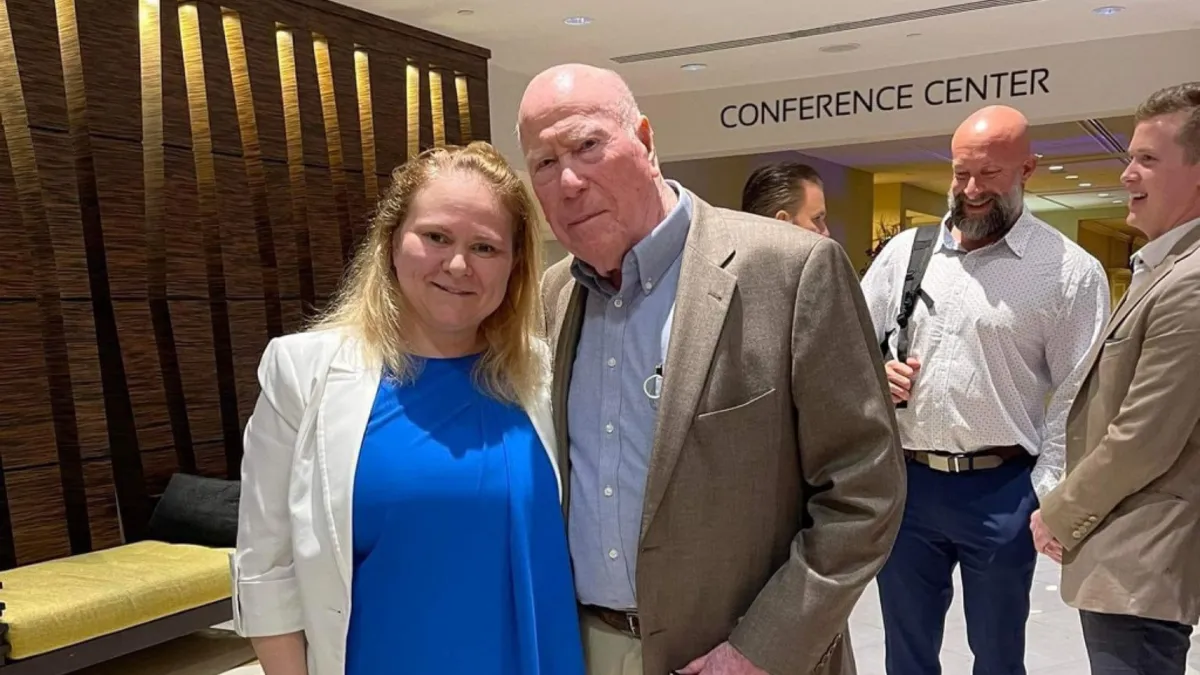 Marina with Charles Jones
