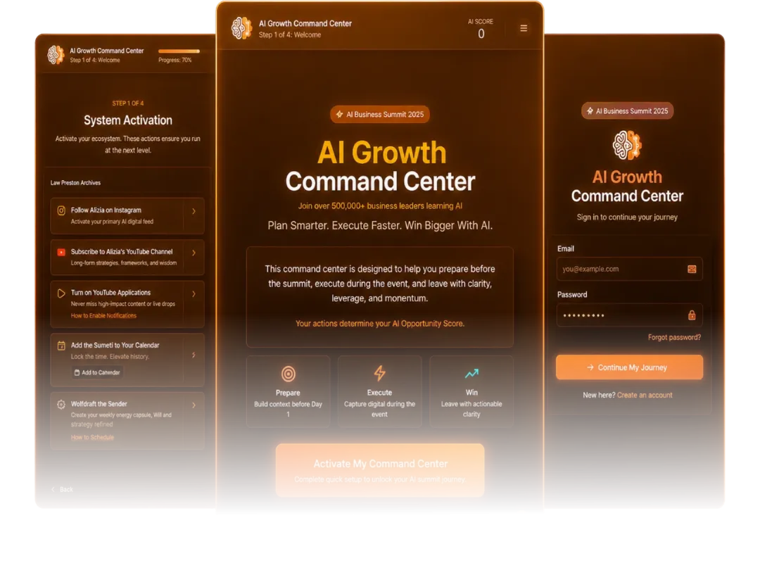 AI Growth Command Center preview
