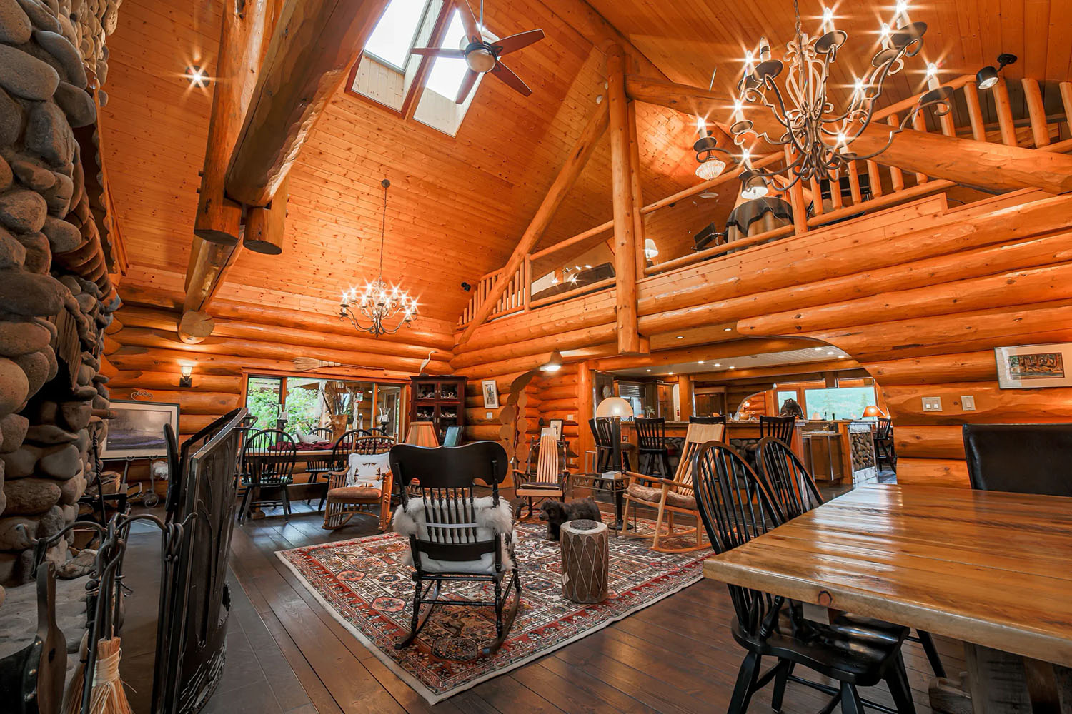 Main lodge interior
