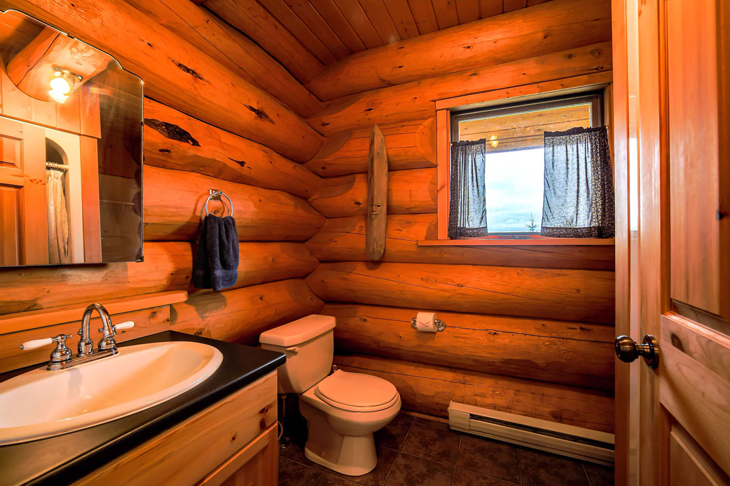 Bathroom in River Cabin