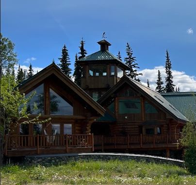 Exterior and balcony of the artist's studio