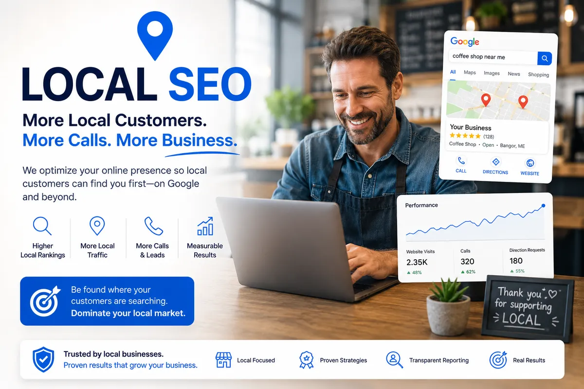 Smith Digital Solutions Local SEO hero graphic